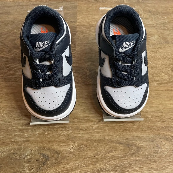 New With No Box Nike Dunk Low TDE Georgetown Grey/Navy Size 3C - Picture 3 of 10